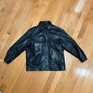 Vintage Jos. A Bank Leather Jacket